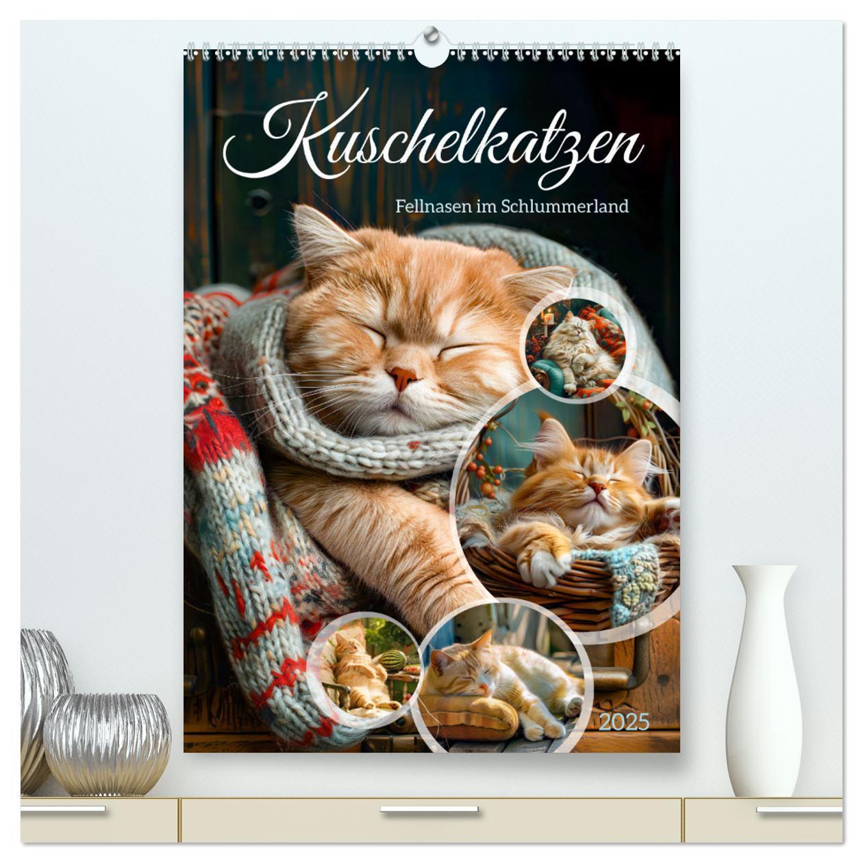 Cover: 9783383784491 | Kuschelkatzen - Fellnasen im Schlummerland (hochwertiger Premium...