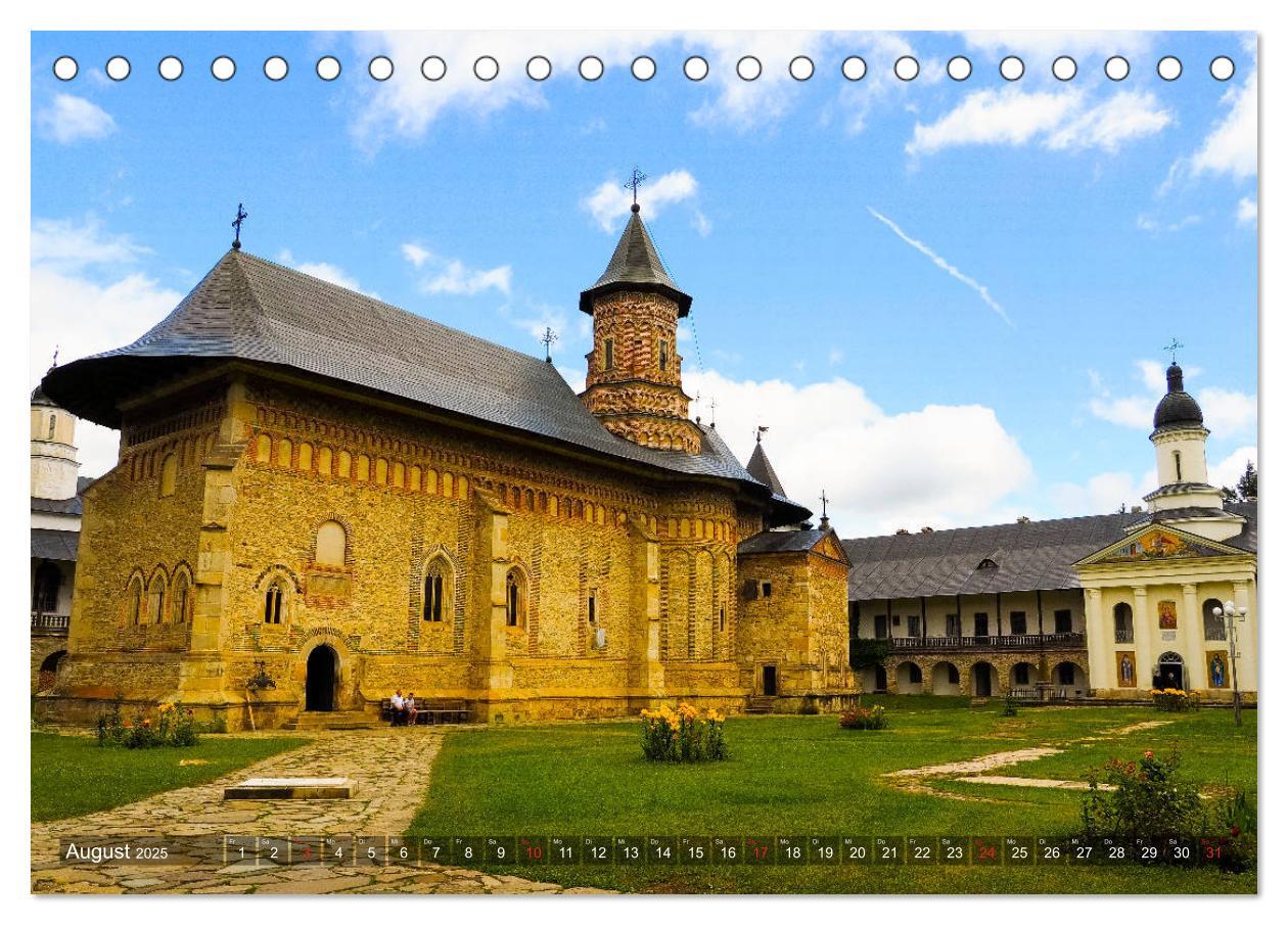 Bild: 9783435288427 | Klöster in der Bucovina (Tischkalender 2025 DIN A5 quer), CALVENDO...