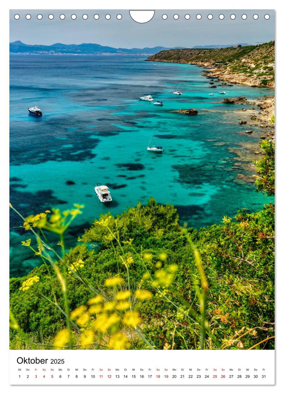 Bild: 9783435972401 | Mallorca - Insel des Glücks (Wandkalender 2025 DIN A4 hoch),...