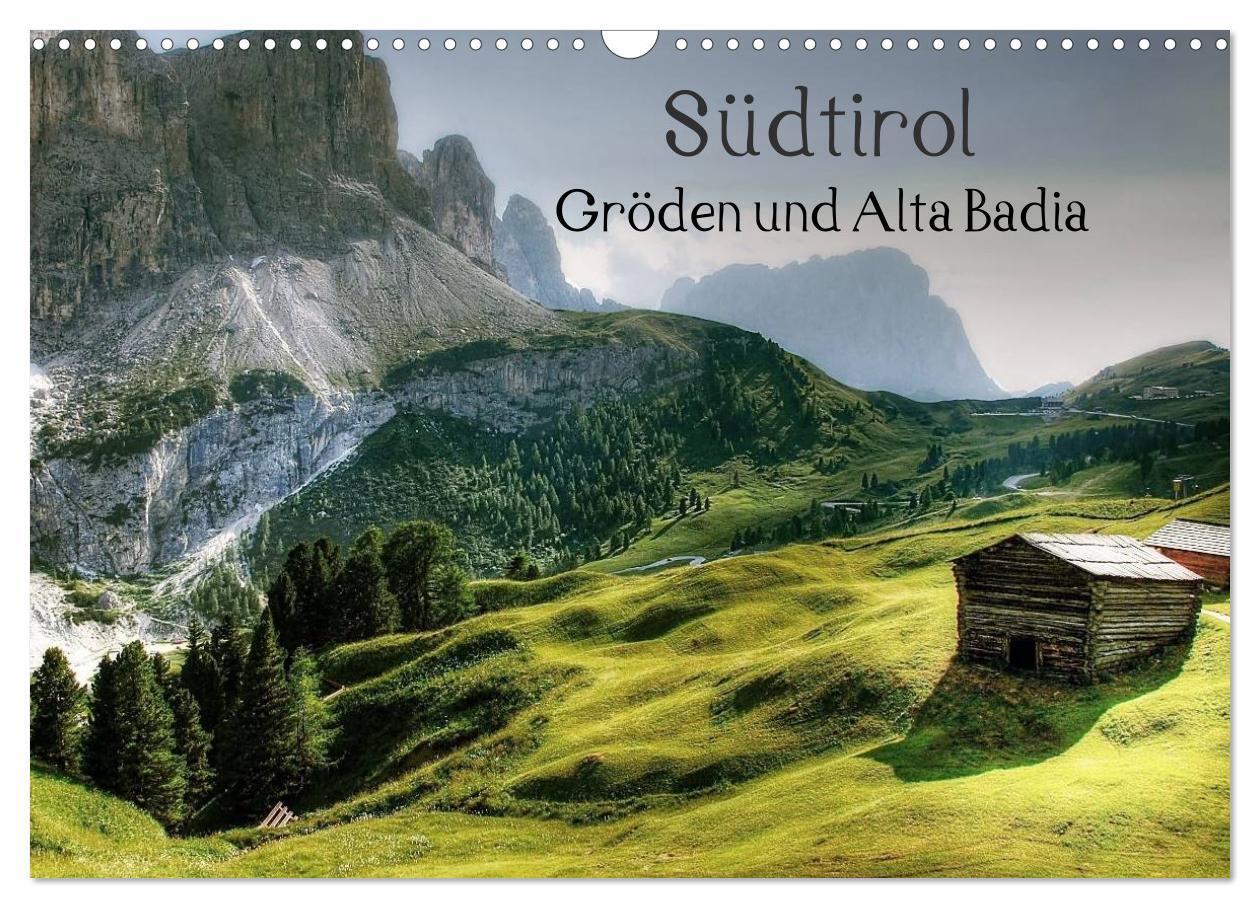 Cover: 9783435809059 | Südtirol - Gröden und Alta Badia (Wandkalender 2025 DIN A3 quer),...