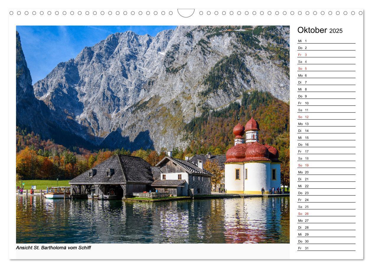 Bild: 9783435538225 | Willkommen am Königssee (Wandkalender 2025 DIN A3 quer), CALVENDO...