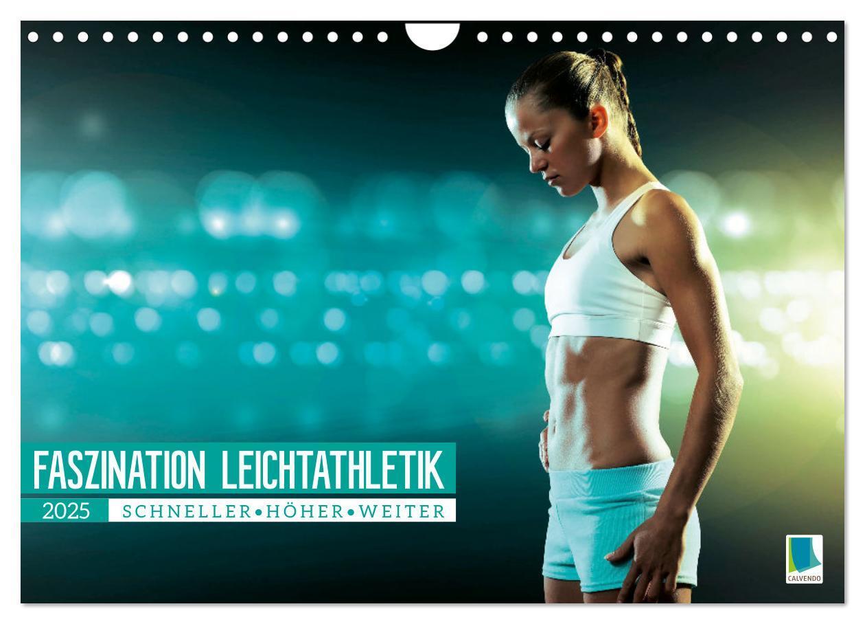 Cover: 9783383864247 | Faszination Leichtathletik: Schneller, höher, weiter (Wandkalender...