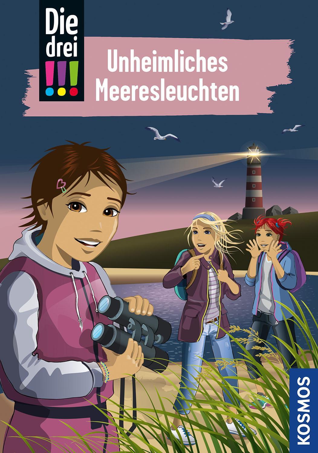 Cover: 9783440173534 | Die drei !!!, 94, Unheimliches Meeresleuchten | Jule Ambach | Buch