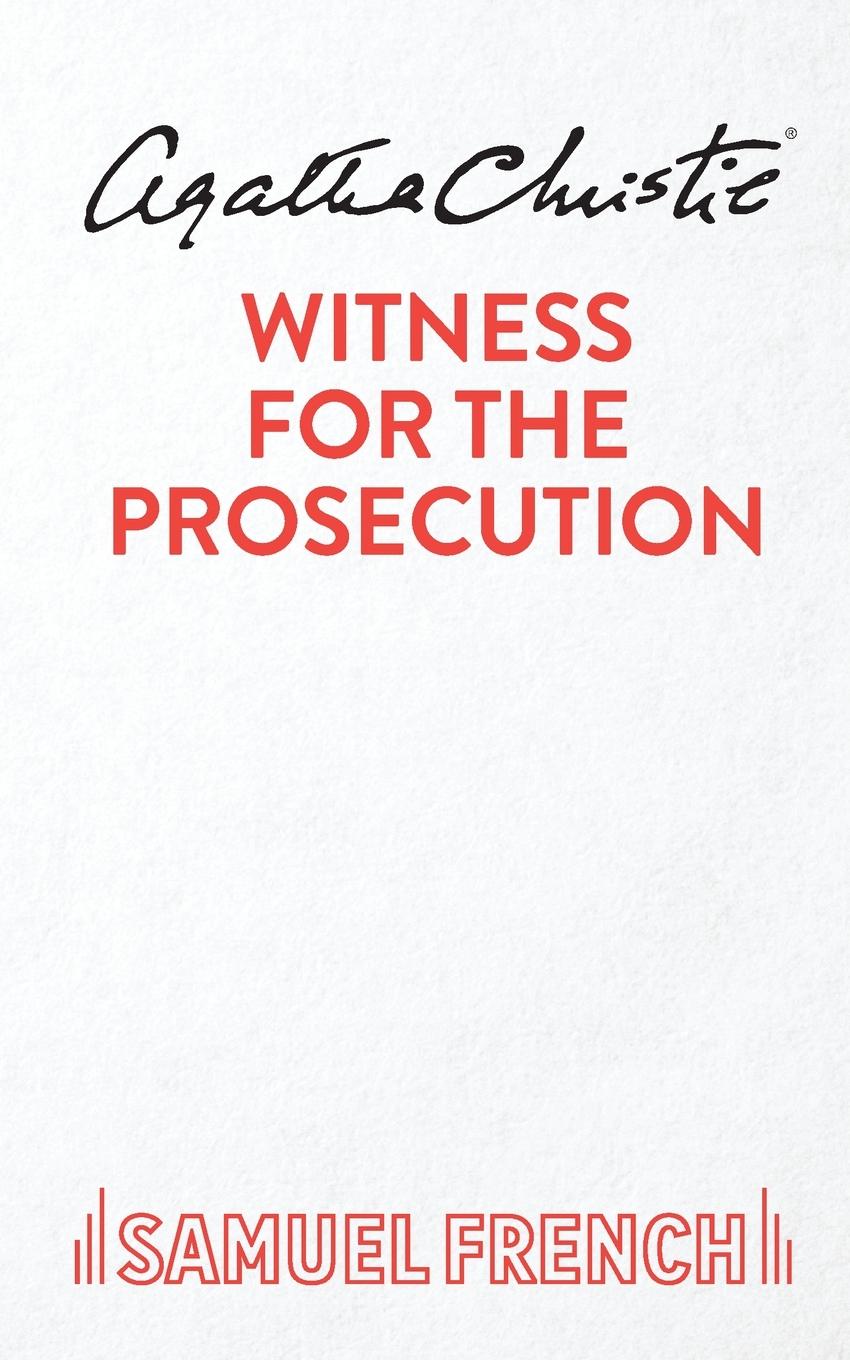 Cover: 9780573015007 | Witness for the Prosecution | Agatha Christie | Taschenbuch | Englisch