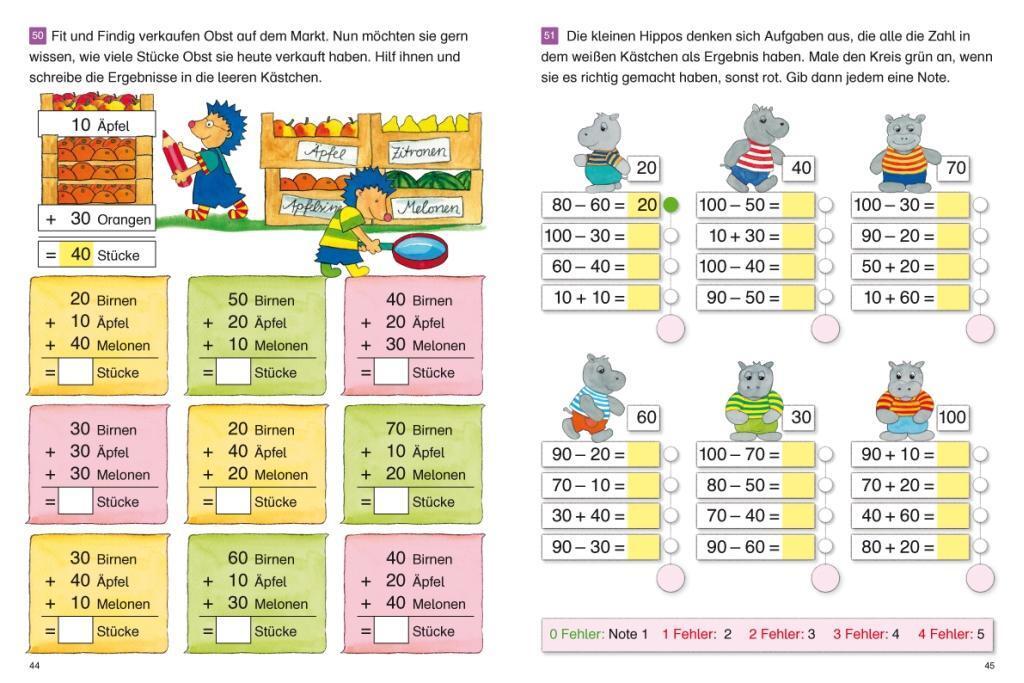 Bild: 9783940811240 | Fragenbär - Richtig rechnen 1. Klasse | Broschüre | 48 S. | Deutsch