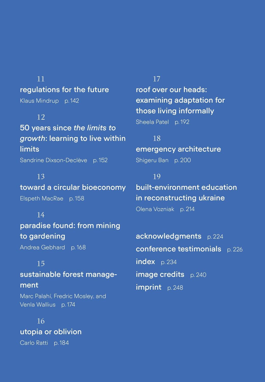 Bild: 9783035626971 | Reconstructing the Future | Cities as Carbon Sinks | Earth (u. a.)