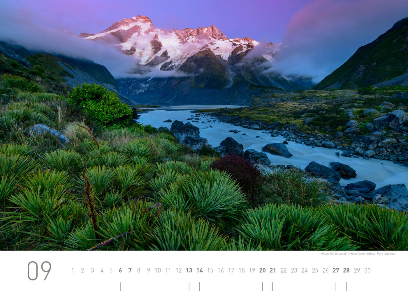 Bild: 9783968555430 | 360° Neuseeland Exklusivkalender 2025 | Christian Heeb | Kalender