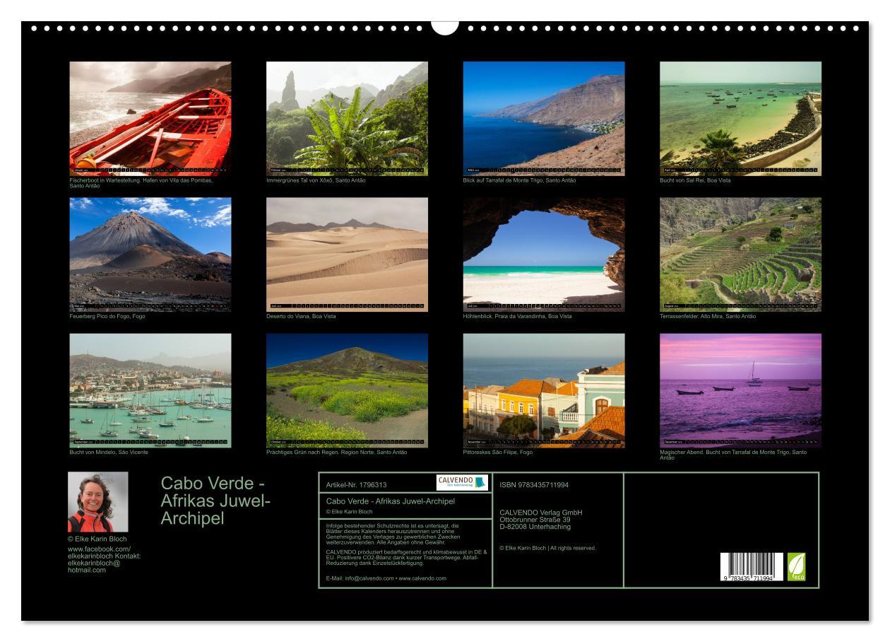 Bild: 9783435711994 | Cabo Verde - Afrikas Juwel-Archipel (Wandkalender 2025 DIN A2...