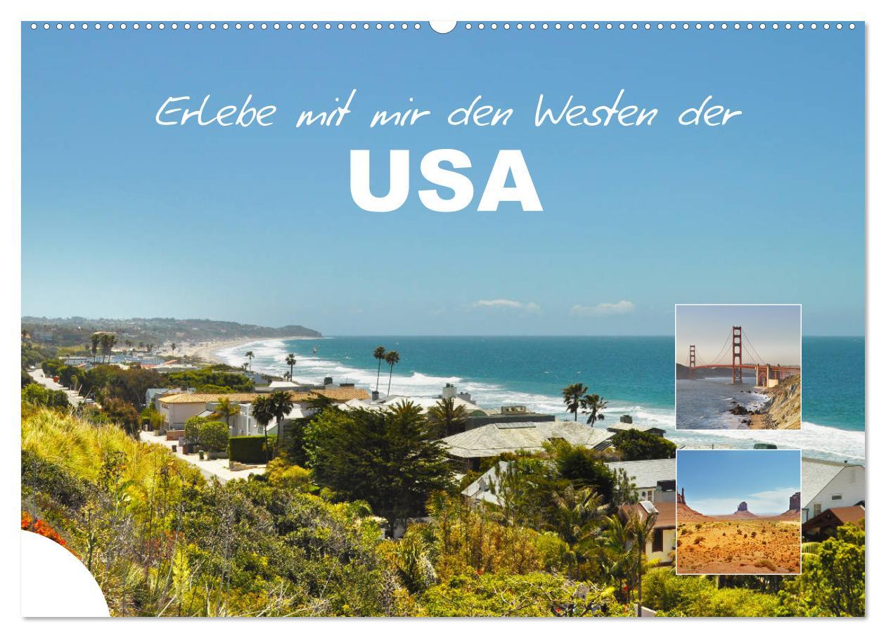 Cover: 9783435111022 | Erlebe mit mir den Westen der USA (Wandkalender 2025 DIN A2 quer),...