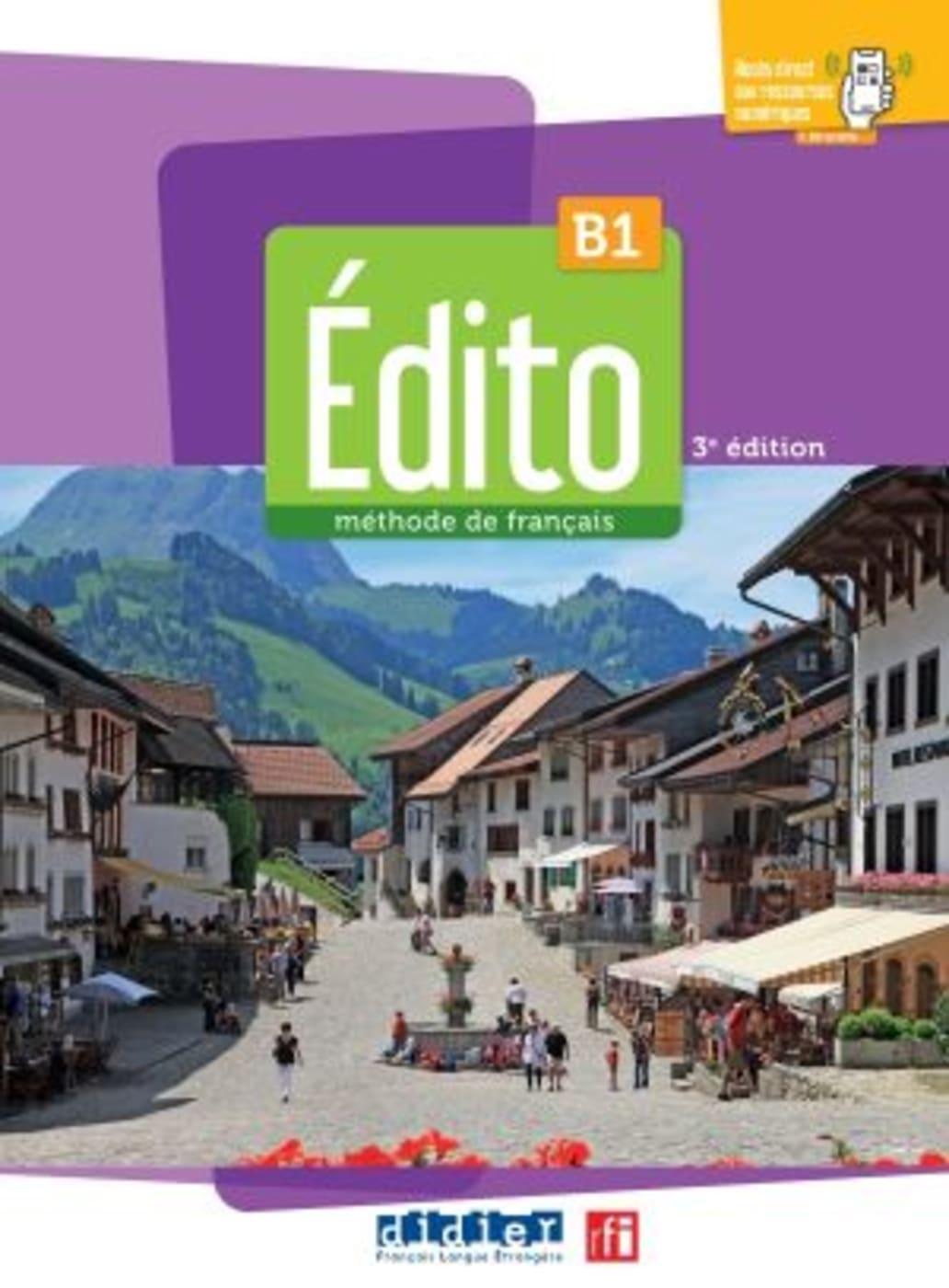 Cover: 9783125297623 | Édito B1, 3e édition. Méthode de français. Livre de l'élève | Buch