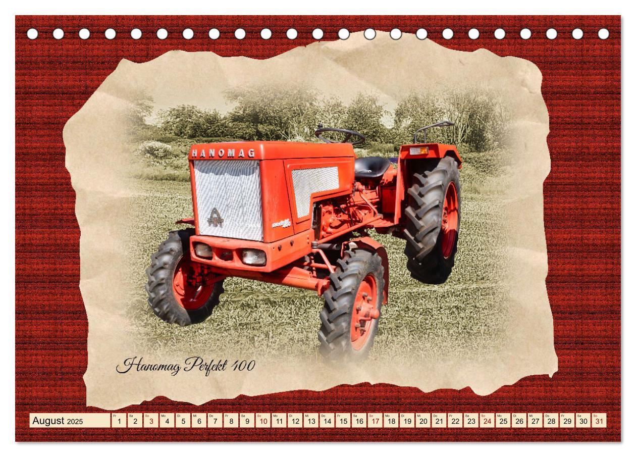 Bild: 9783383864209 | Hanomag Schlepper (Tischkalender 2025 DIN A5 quer), CALVENDO...