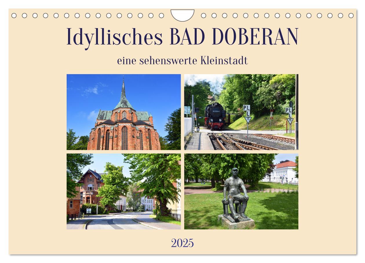 Cover: 9783435052288 | Idyllisches BAD DOBERAN, eine sehenswerte Kleinstadt (Wandkalender...