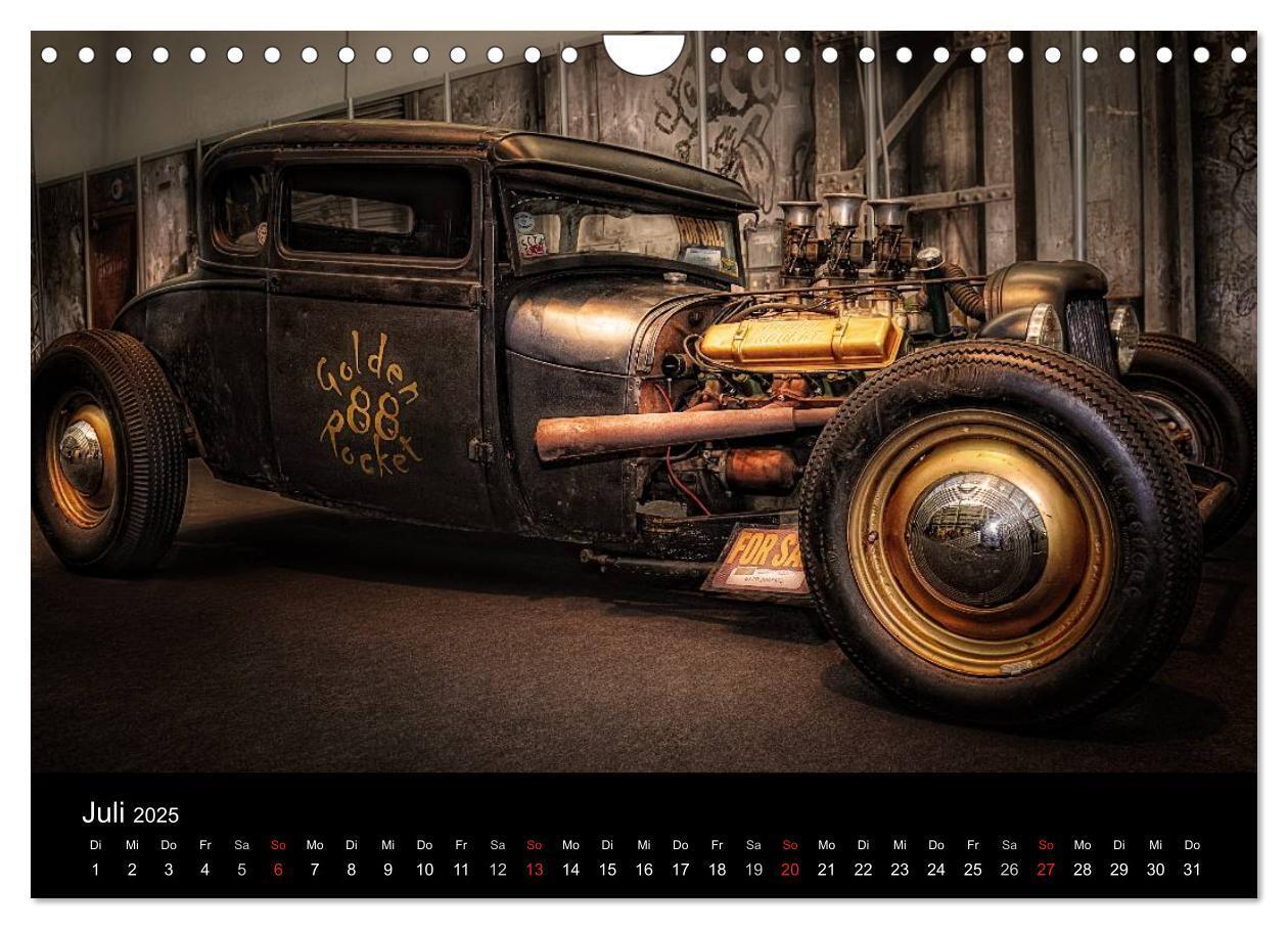 Bild: 9783435772452 | Außergewöhnliche Autos - Hot Rods (Wandkalender 2025 DIN A4 quer),...