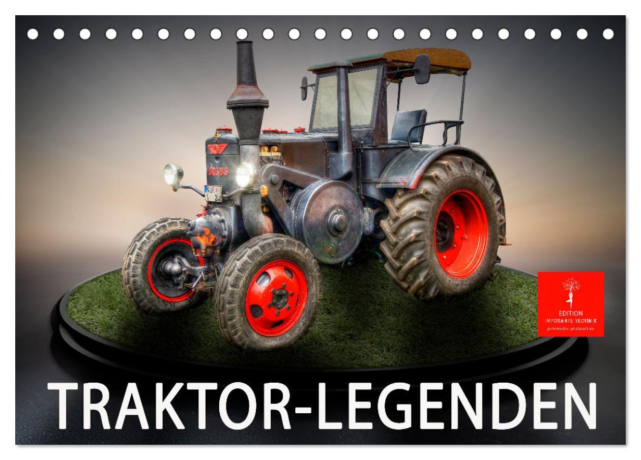 Cover: 9783435094806 | Traktor - Giganten (Tischkalender 2025 DIN A5 quer), CALVENDO...