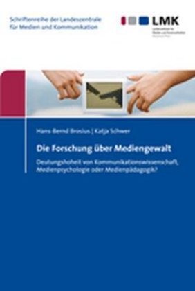 Cover: 9783832933715 | Die Forschung über Mediengewalt | Hans-Bernd Brosius (u. a.) | Buch