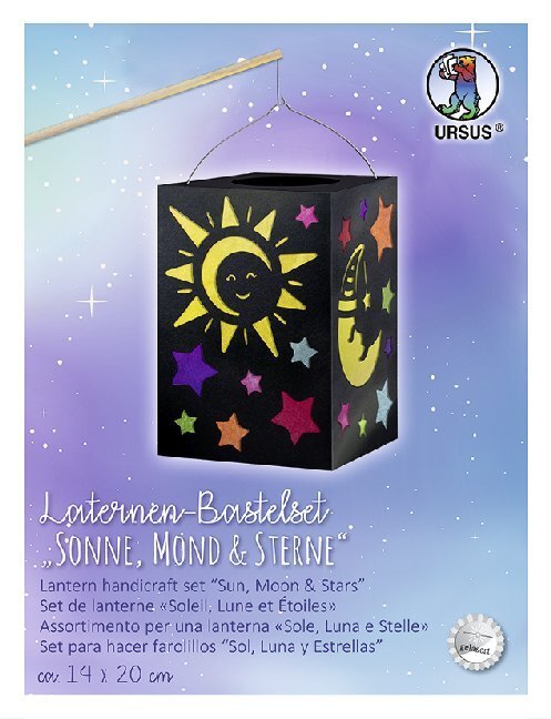 Cover: 4008525239048 | URSUS Laternenbastelset "Sonne, Mond & Sterne" | Stück | Polypropylene