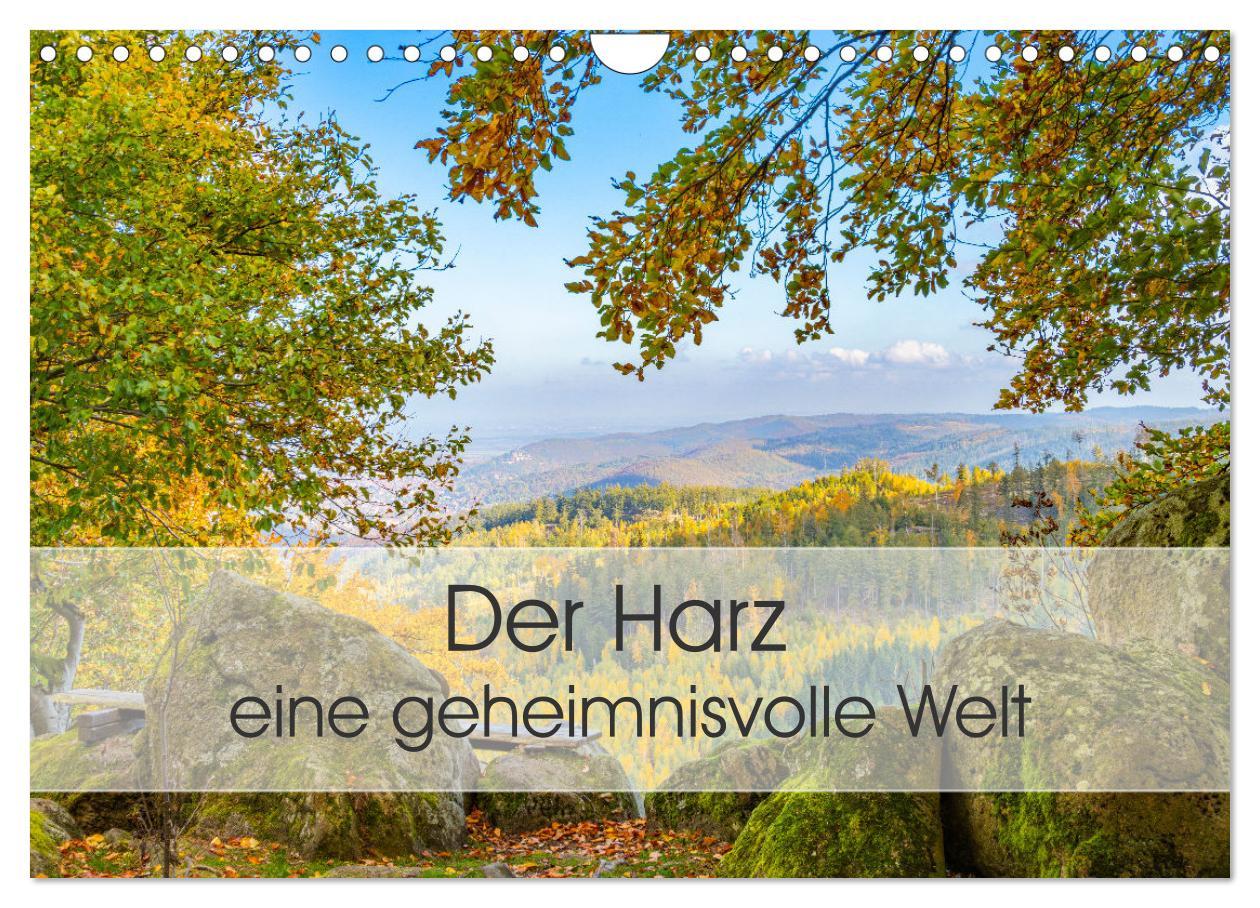 Cover: 9783457233474 | Der Harz - eine geheimnisvolle Welt (Wandkalender 2025 DIN A4...