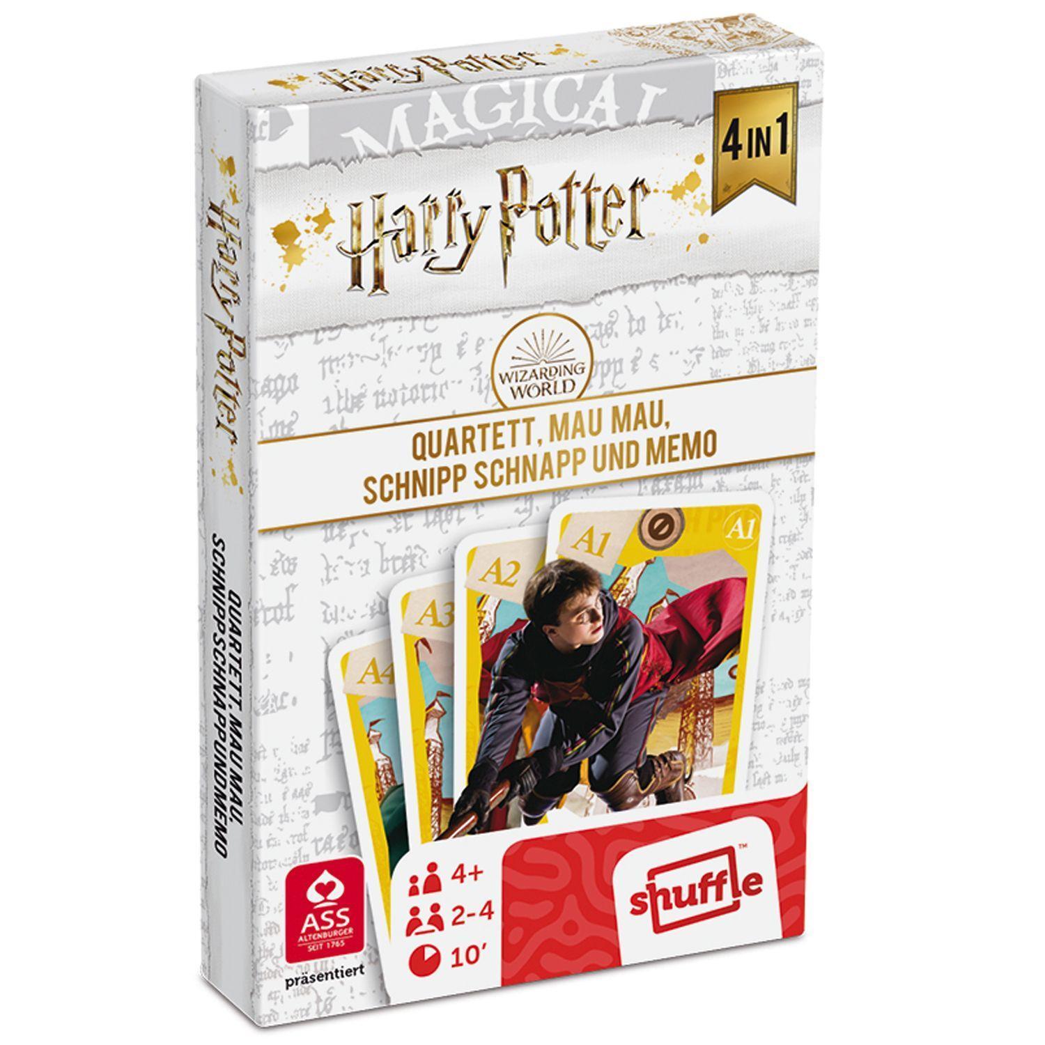 Cover: 4042677840646 | Harry Potter - Quartett 4 in 1 | Spielkartenfabrik Altenburg GmbH