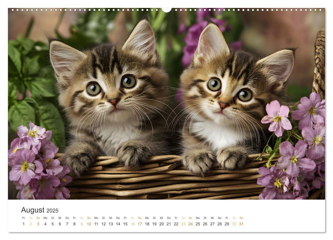 Bild: 9783457208052 | Zauberhafte Katzenbabys (hochwertiger Premium Wandkalender 2025 DIN...