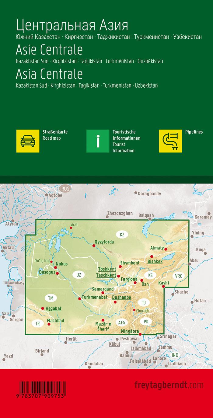 Rückseite: 9783707909753 | Zentralasien - Kasachstan Süd - Kirgisistan - Tadschikistan...