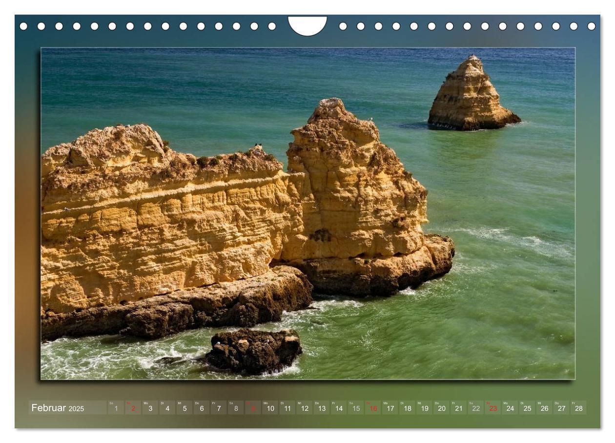 Bild: 9783435787296 | Algarve (Wandkalender 2025 DIN A4 quer), CALVENDO Monatskalender