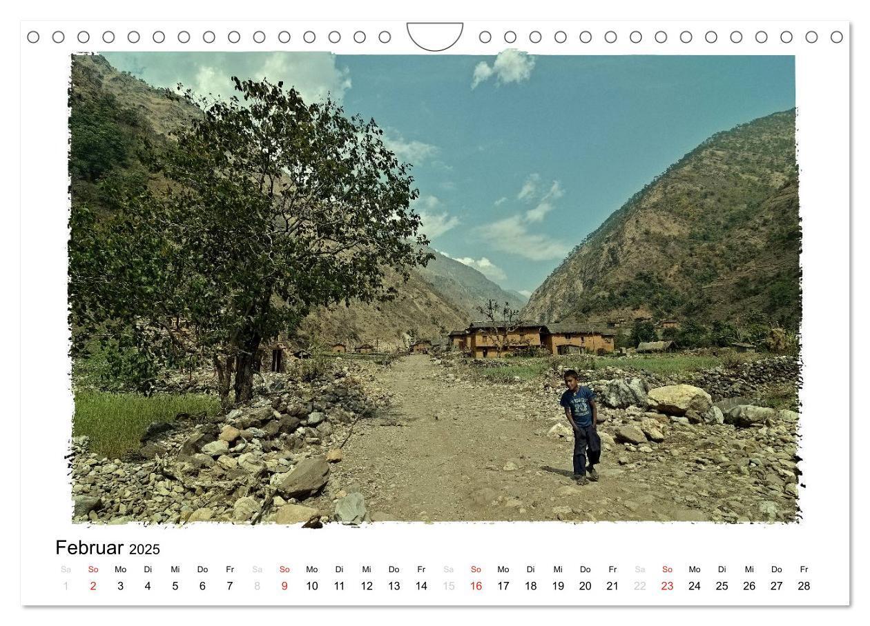 Bild: 9783435547111 | BEGEGNUNGEN IN NEPAL (Wandkalender 2025 DIN A4 quer), CALVENDO...