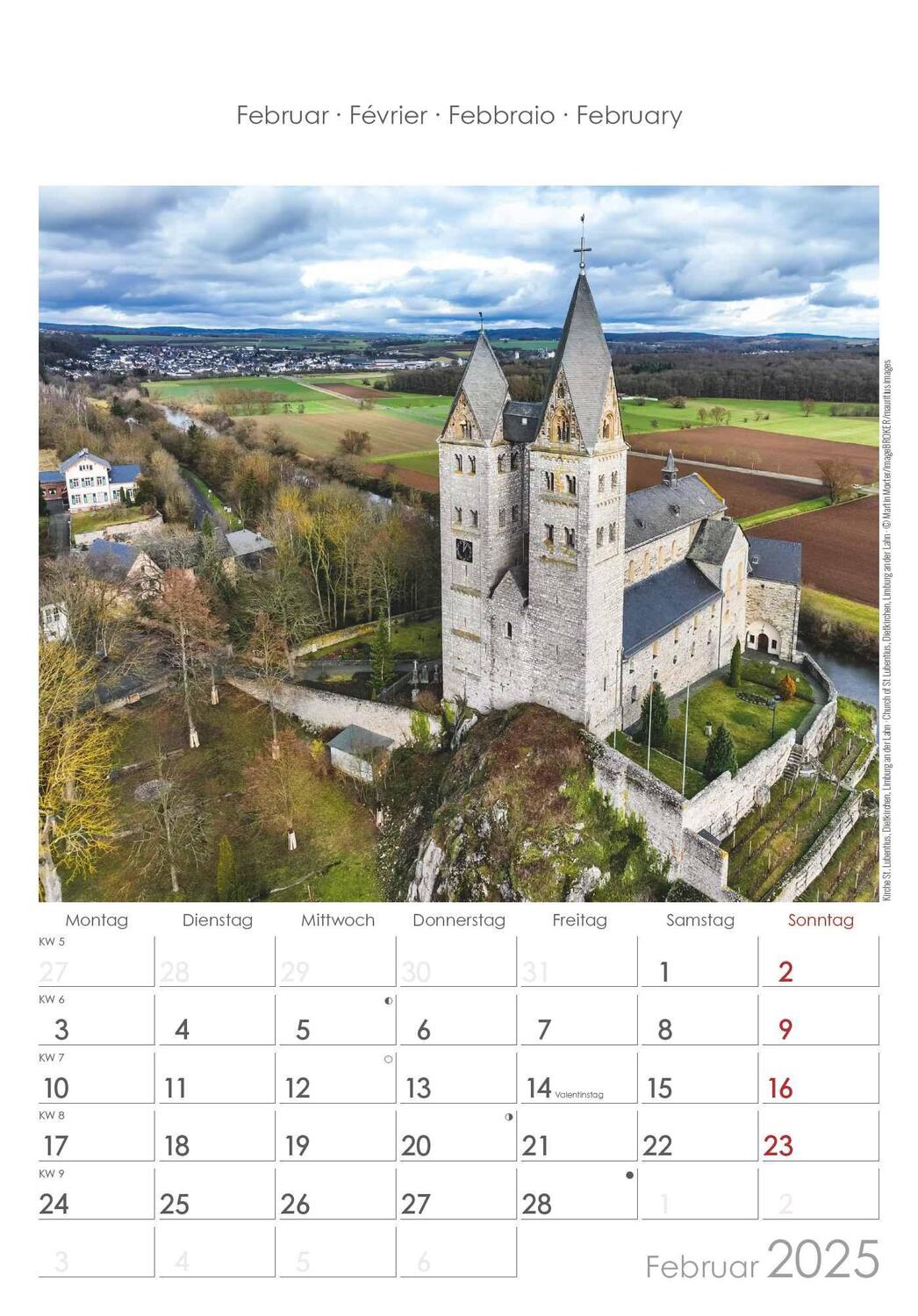 Bild: 4251732343194 | Hessen 2025 - Bild-Kalender 23,7x34 cm - Regional-Kalender -...