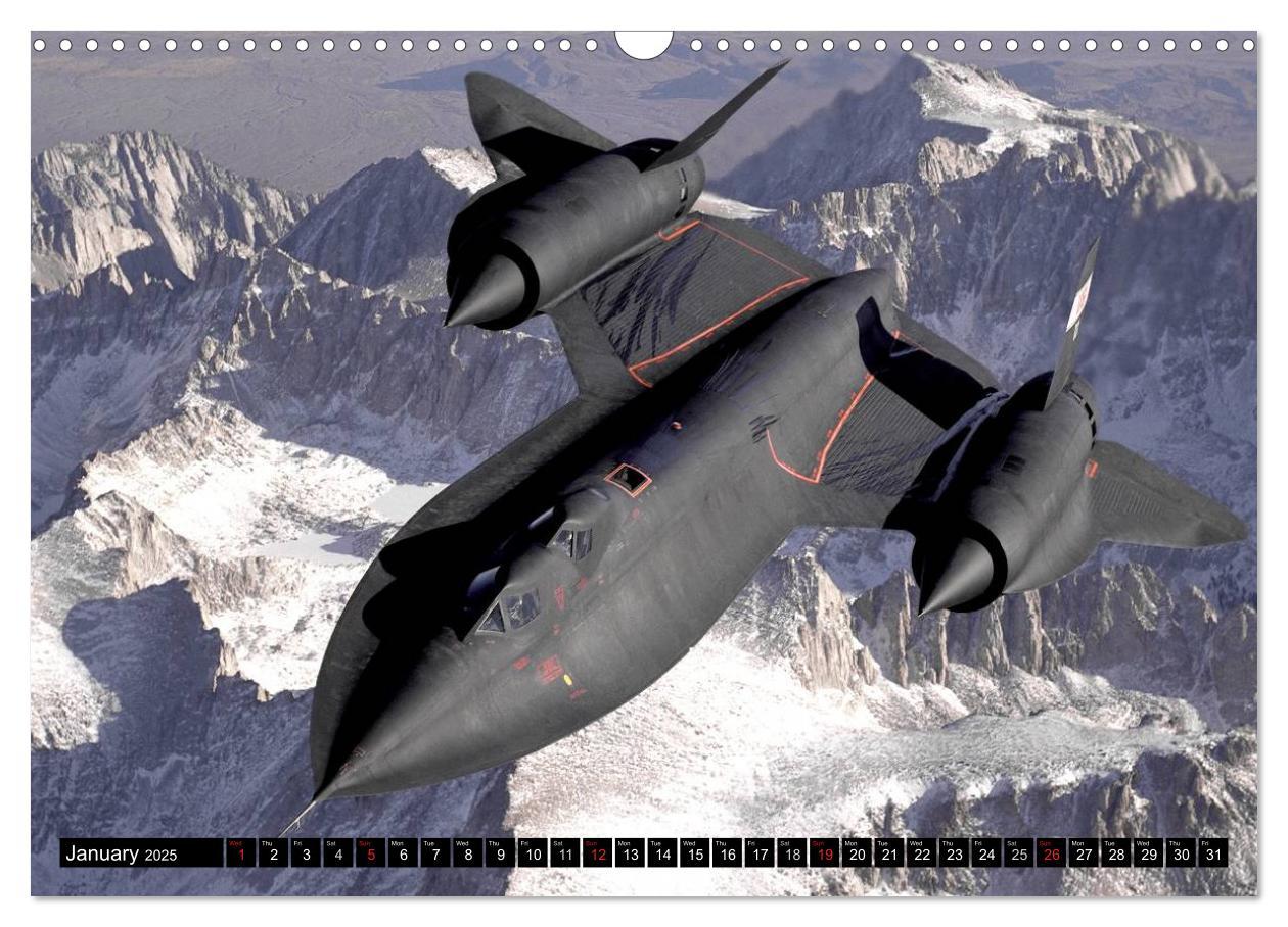 Bild: 9781325965946 | U.S. Aircraft - Fighting Jets (Wall Calendar 2025 DIN A3...