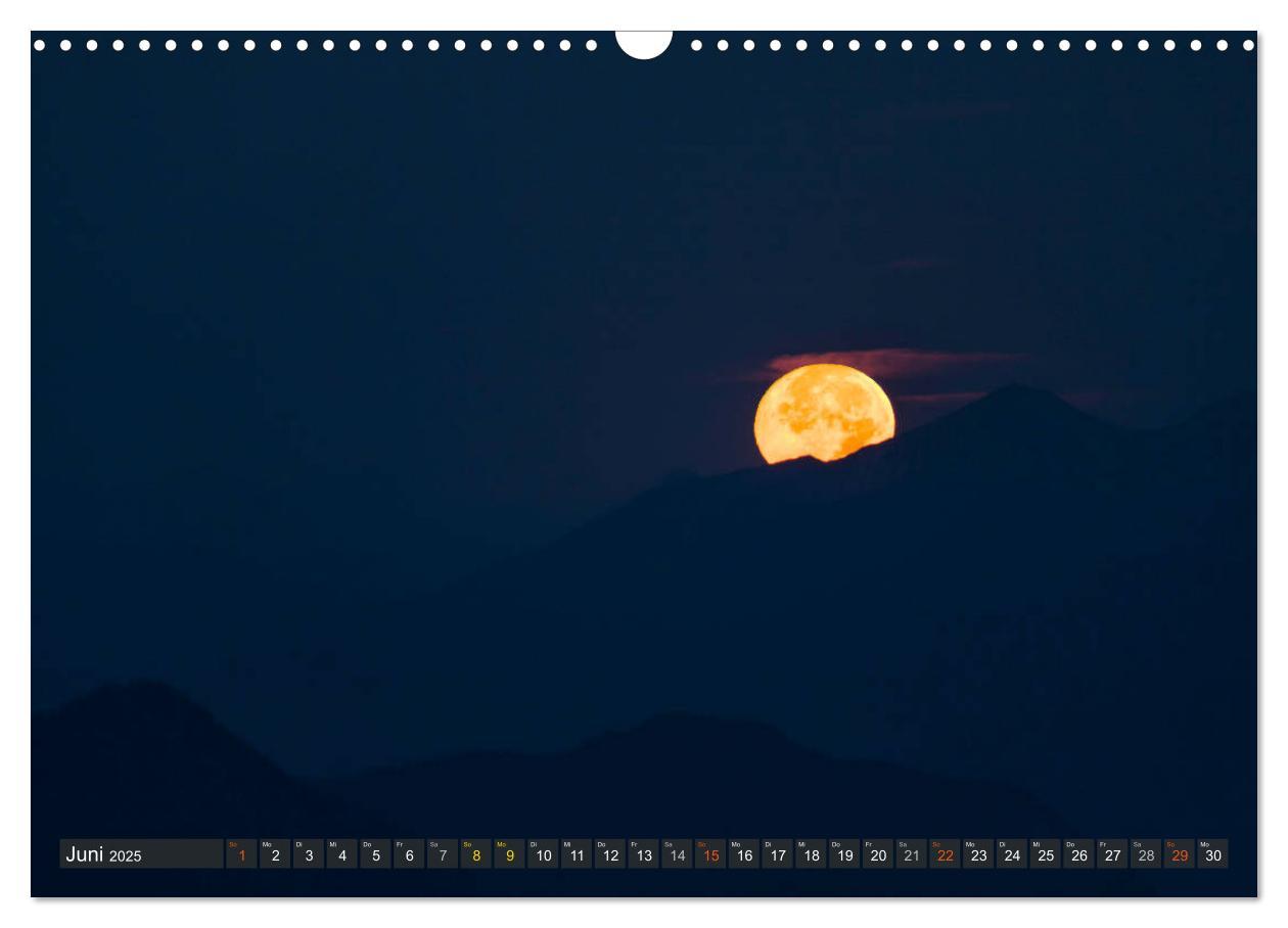 Bild: 9783435424245 | Himmelslichter - Mond und Sterne (Wandkalender 2025 DIN A3 quer),...