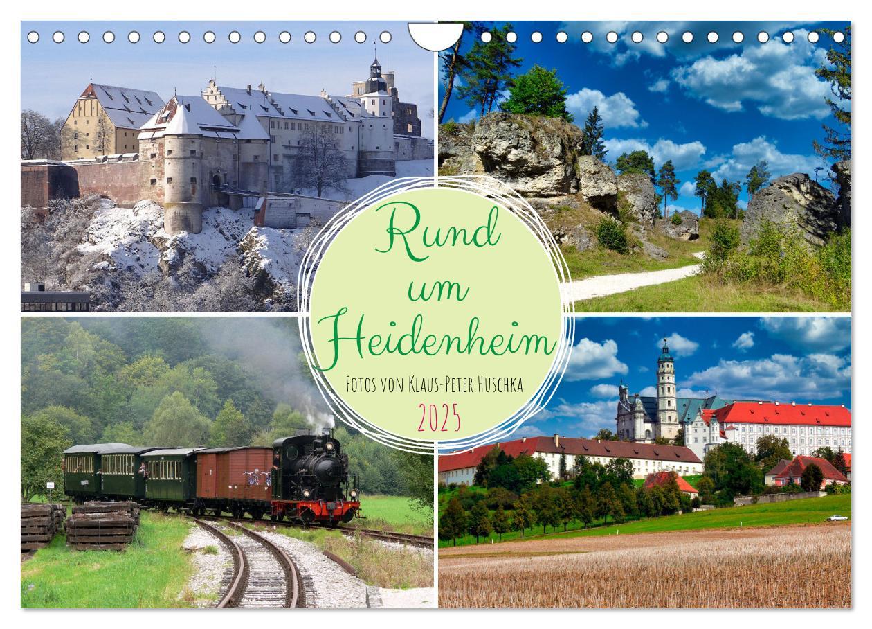 Cover: 9783383915574 | Rund um Heidenheim (Wandkalender 2025 DIN A4 quer), CALVENDO...