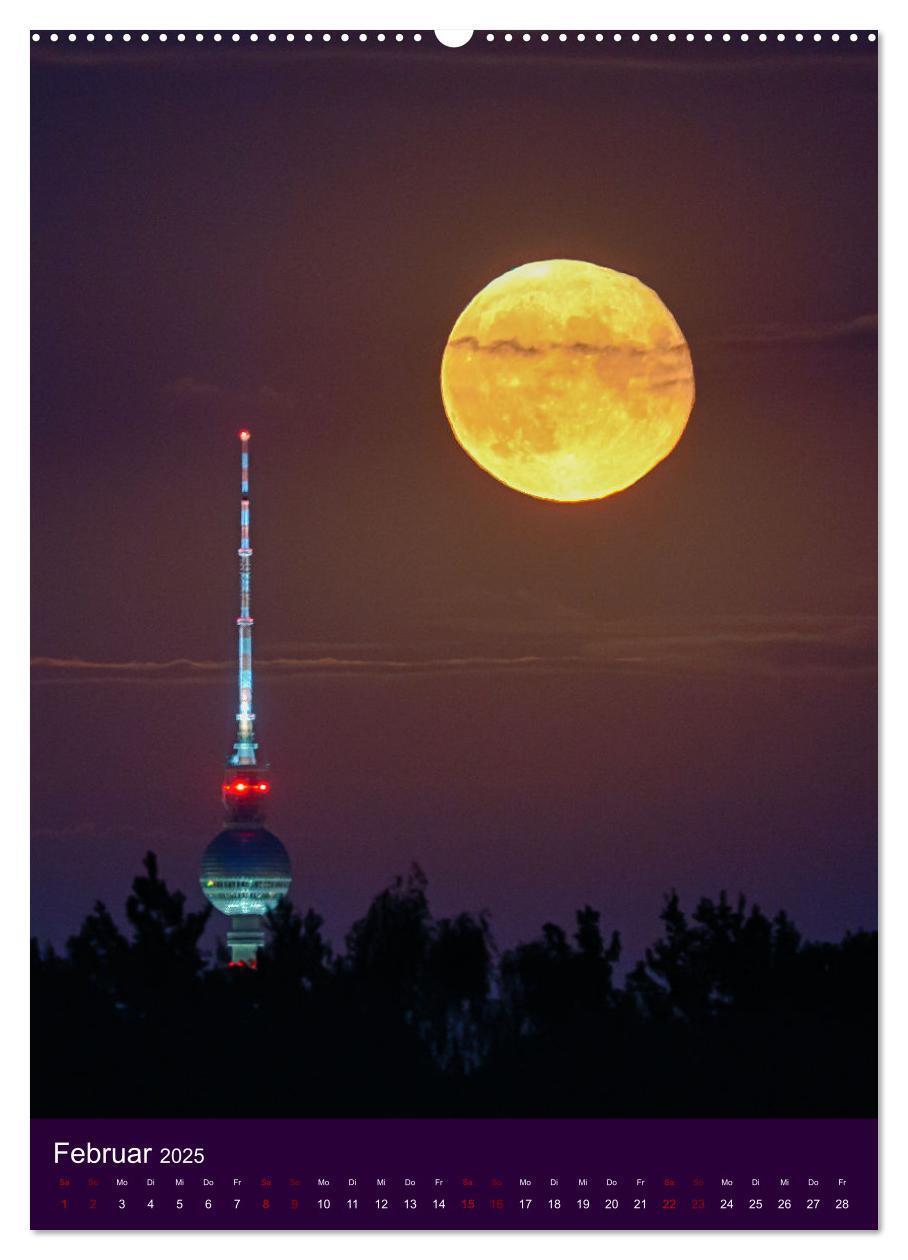 Bild: 9783435909322 | Berliner Fernsehturm - Magische Momente (Wandkalender 2025 DIN A2...