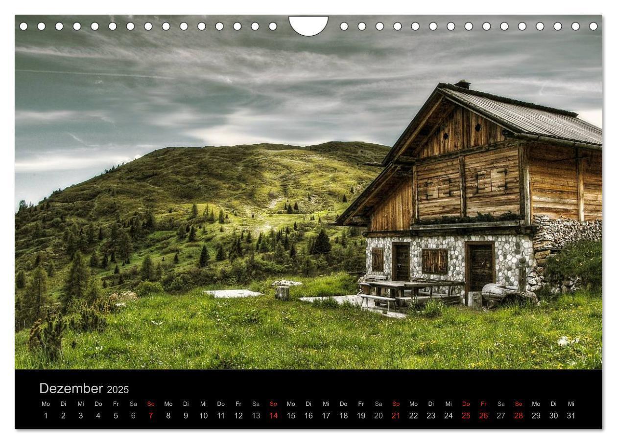 Bild: 9783435808915 | Mystische Dolomiten (Wandkalender 2025 DIN A4 quer), CALVENDO...