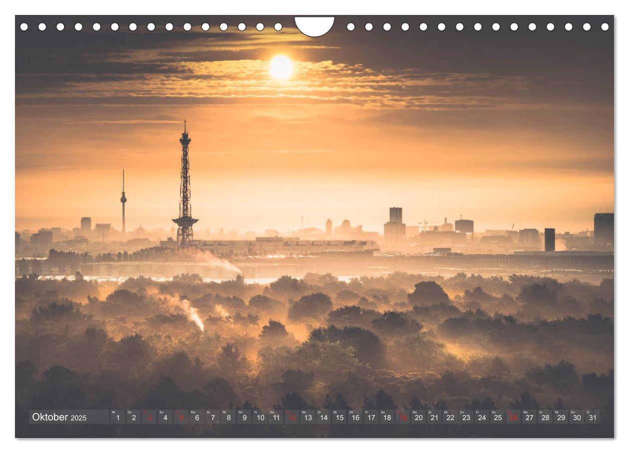 Bild: 9783435307128 | Berlin von oben (Wandkalender 2025 DIN A4 quer), CALVENDO...