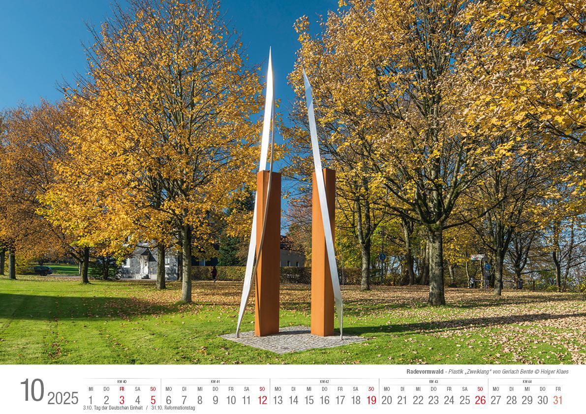 Bild: 9783965352315 | Radevormwald 2025 Bildkalender A3 Spiralbindung | Holger Klaes | 2025