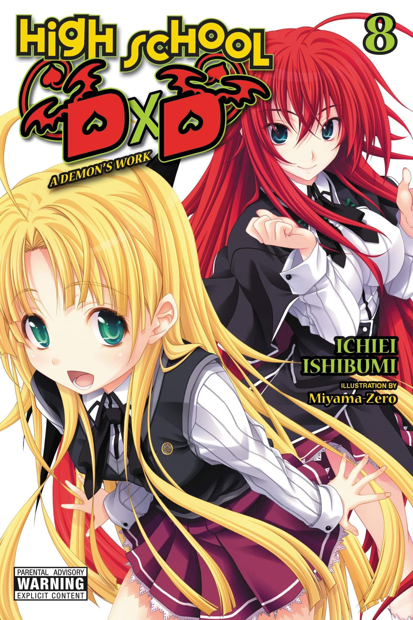 Cover: 9781975312398 | High School DXD, Vol. 8 (Light Novel) | A Demon's Work Volume 8 | Buch