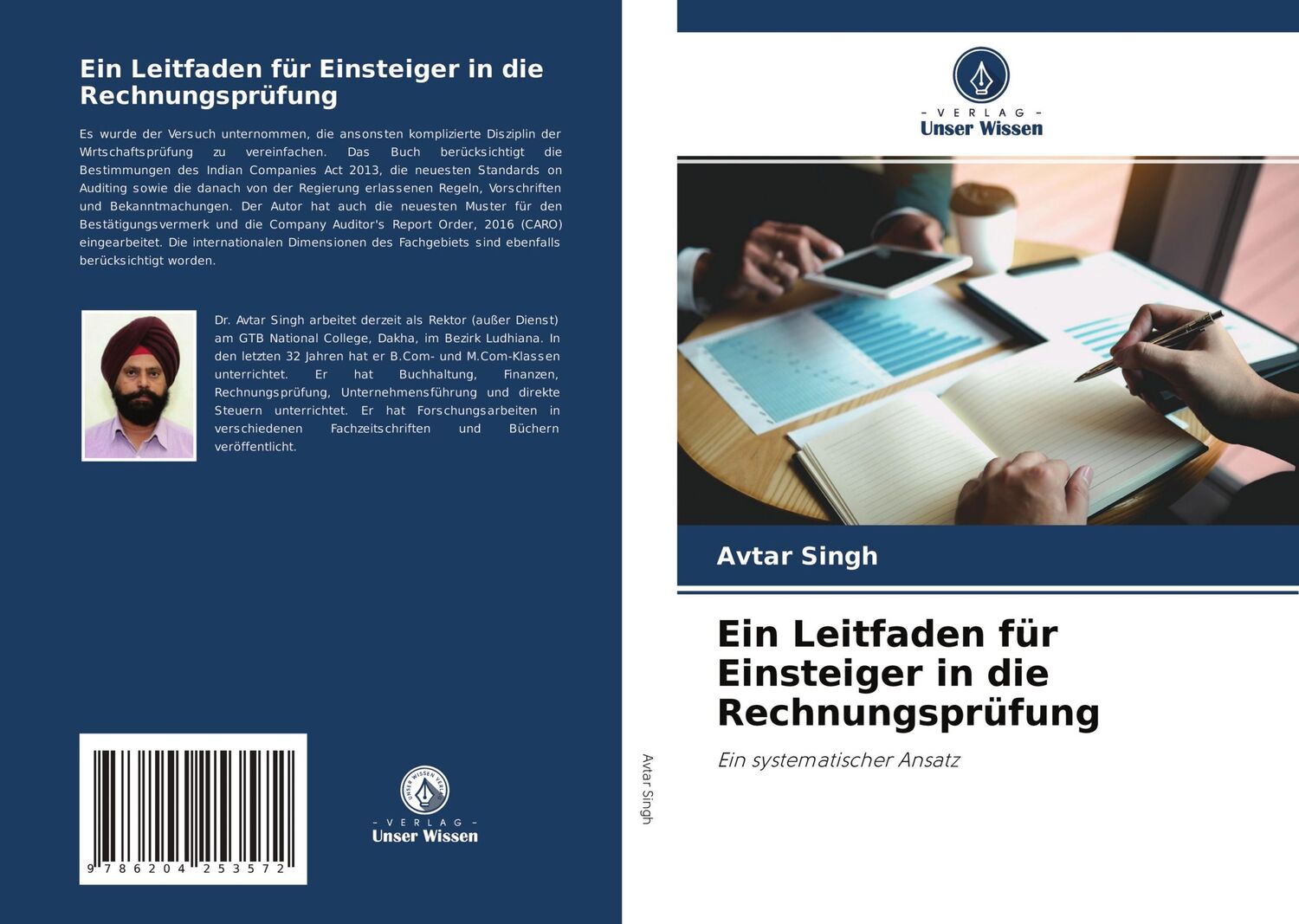 Cover: 9786204253572 | Ein Leitfaden für Einsteiger in die Rechnungsprüfung | Avtar Singh