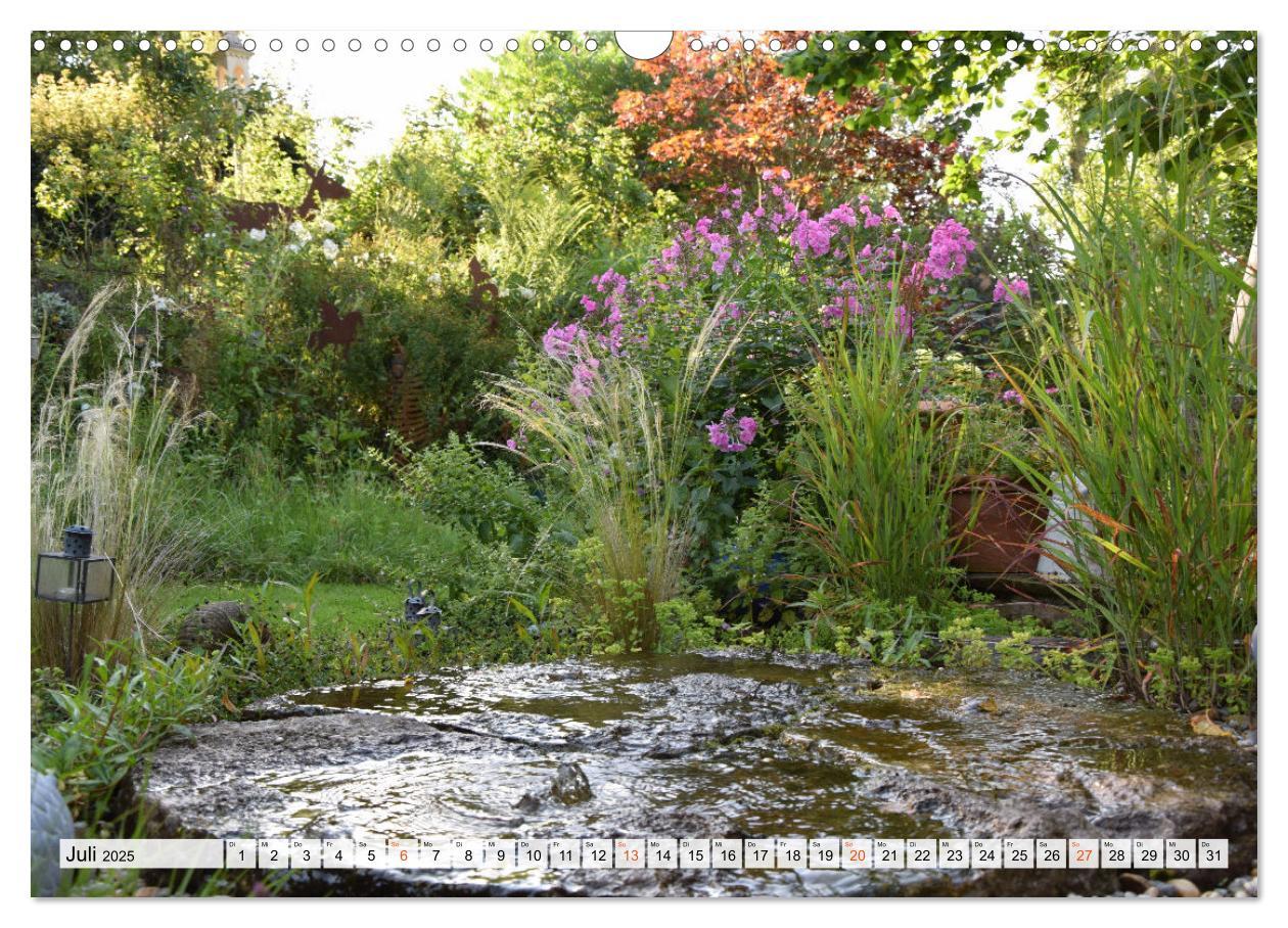 Bild: 9783435686933 | Momente im Garten (Wandkalender 2025 DIN A3 quer), CALVENDO...