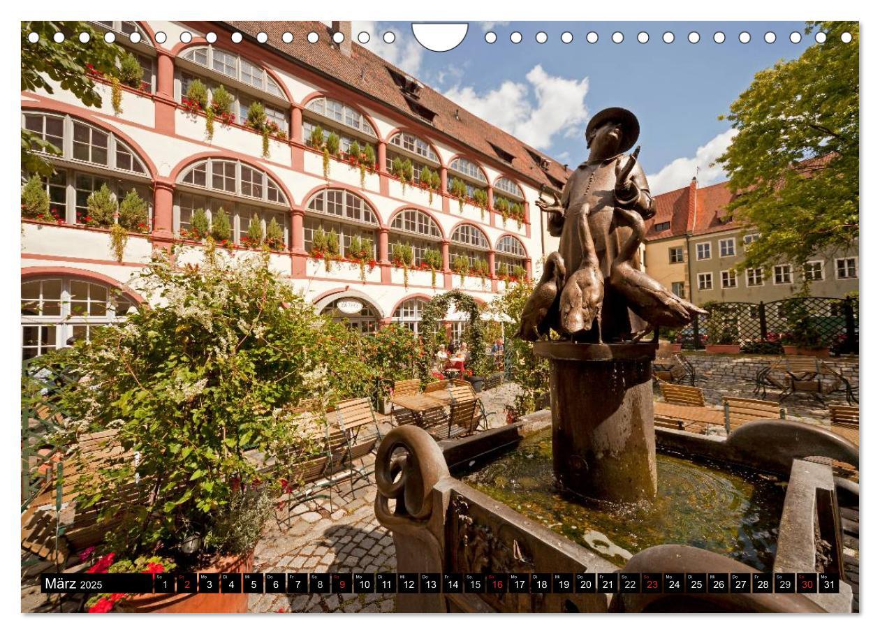 Bild: 9783435675982 | Regensburg - Bayern (Wandkalender 2025 DIN A4 quer), CALVENDO...