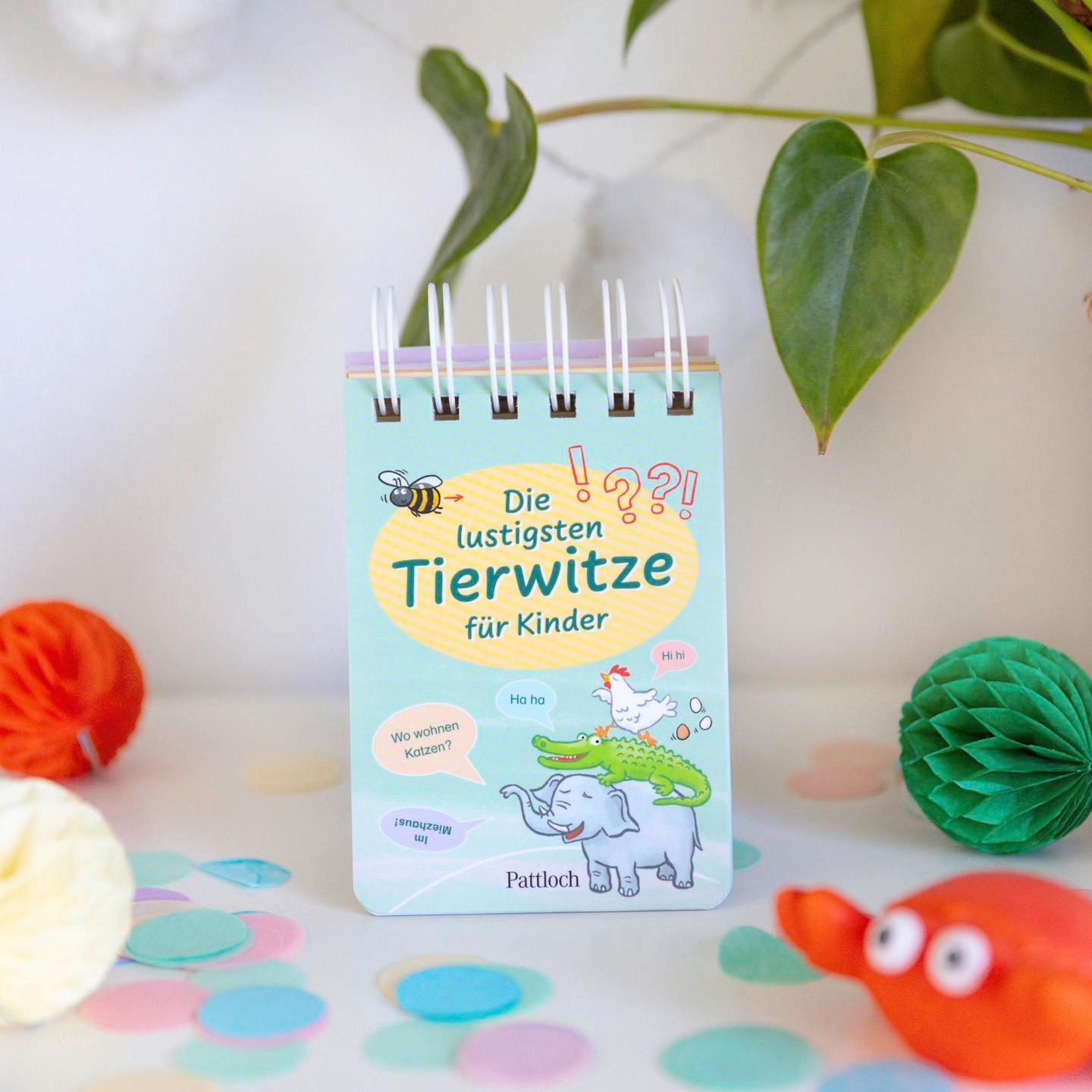 Bild: 9783629008589 | Die lustigsten Tierwitze für Kinder | Jutta Wetzel | Taschenbuch