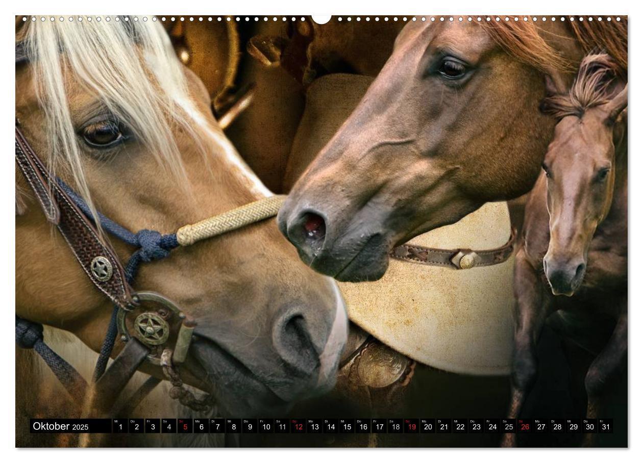 Bild: 9783435479337 | Western und Pferde (hochwertiger Premium Wandkalender 2025 DIN A2...