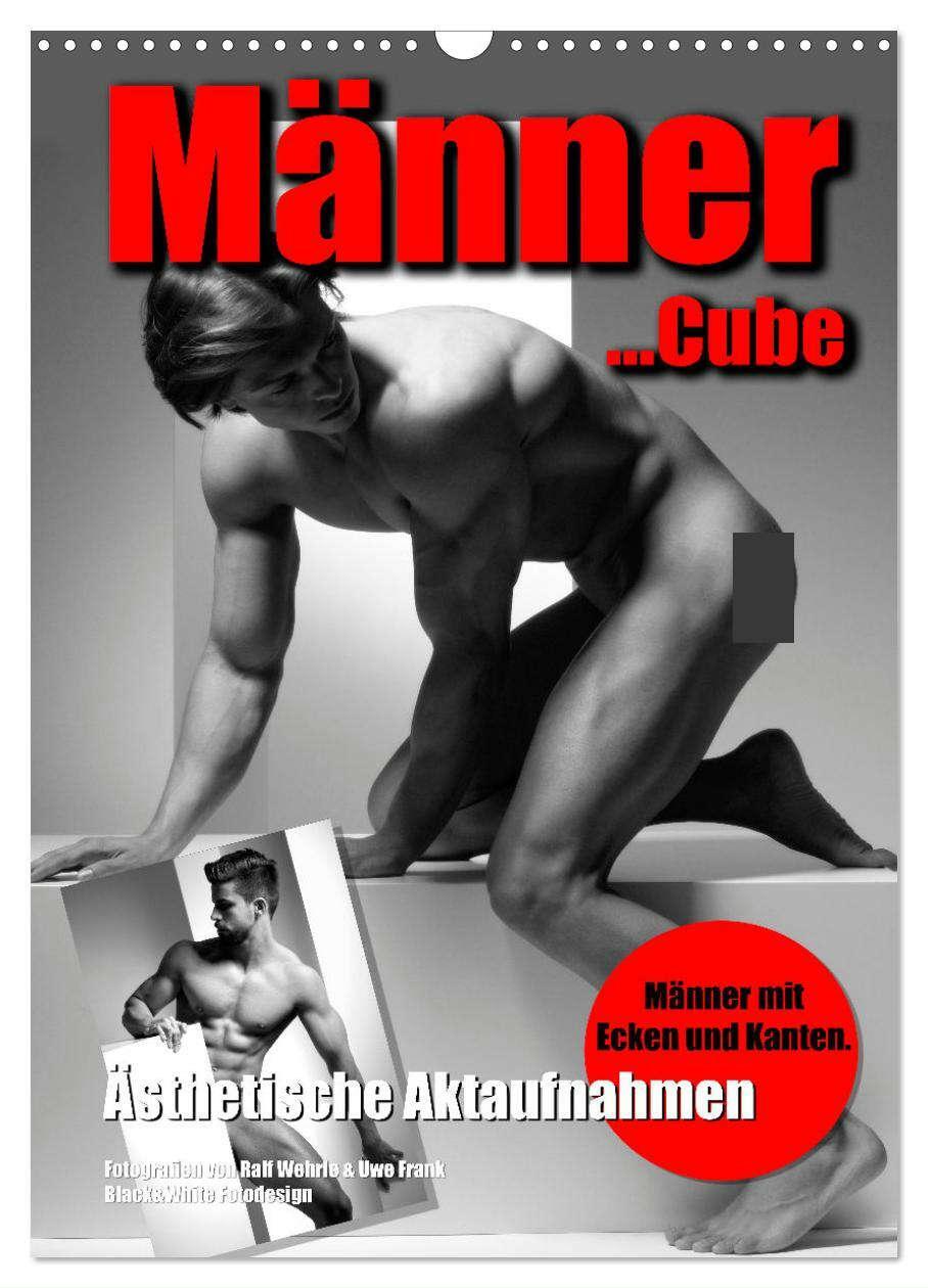 Cover: 9783435885527 | Männer... Cube (Wandkalender 2025 DIN A3 hoch), CALVENDO...