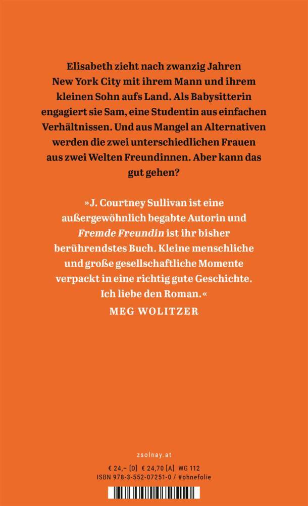 Bild: 9783552072510 | Fremde Freundin | Roman | J. Courtney Sullivan | Buch | 528 S. | 2021