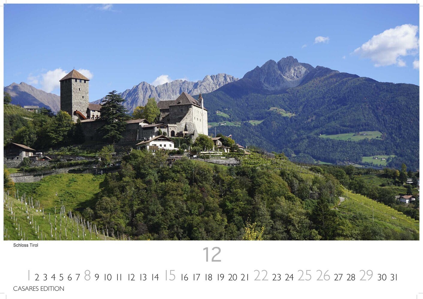 Bild: 9789918611676 | Südtirol 2024 S 24x35cm | Kalender | 14 S. | Deutsch | 2024