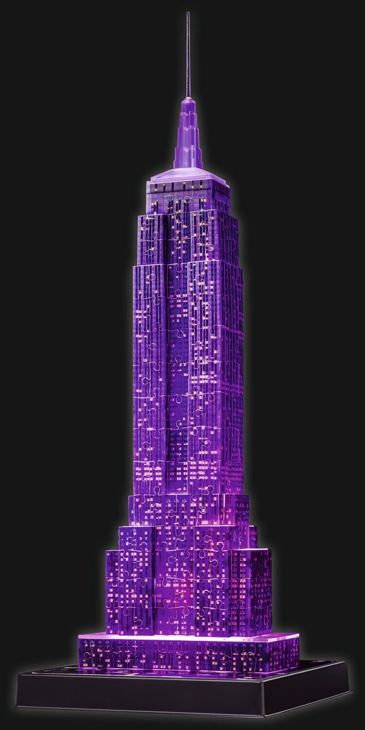 Bild: 4005556125661 | Empire State Building bei Nacht. 3D Puzzle 216 Teile | Spiel | 12566