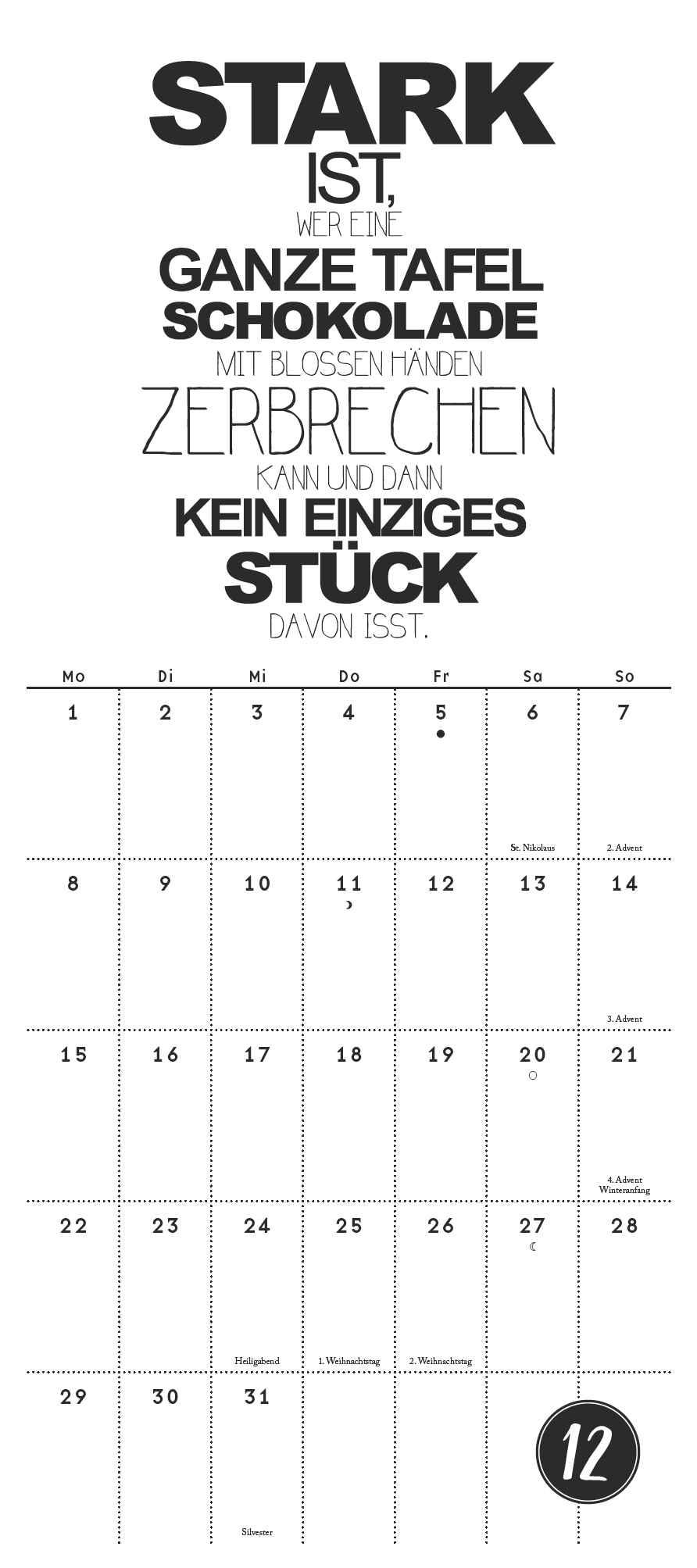 Bild: 4250809653587 | Funi Smart Art Notizkalender 2025 - Planer - Funny Quotes, Sprüche...