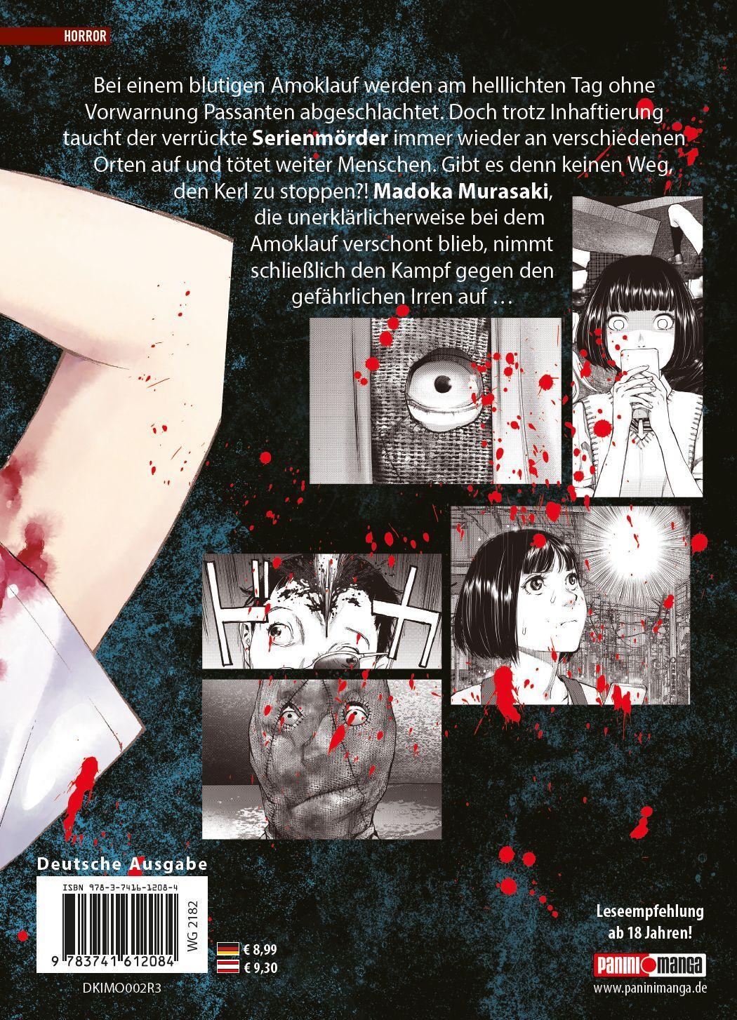 Rückseite: 9783741612084 | Killing Morph | Bd. 2 | Masaya Hokazono (u. a.) | Taschenbuch | 204 S.