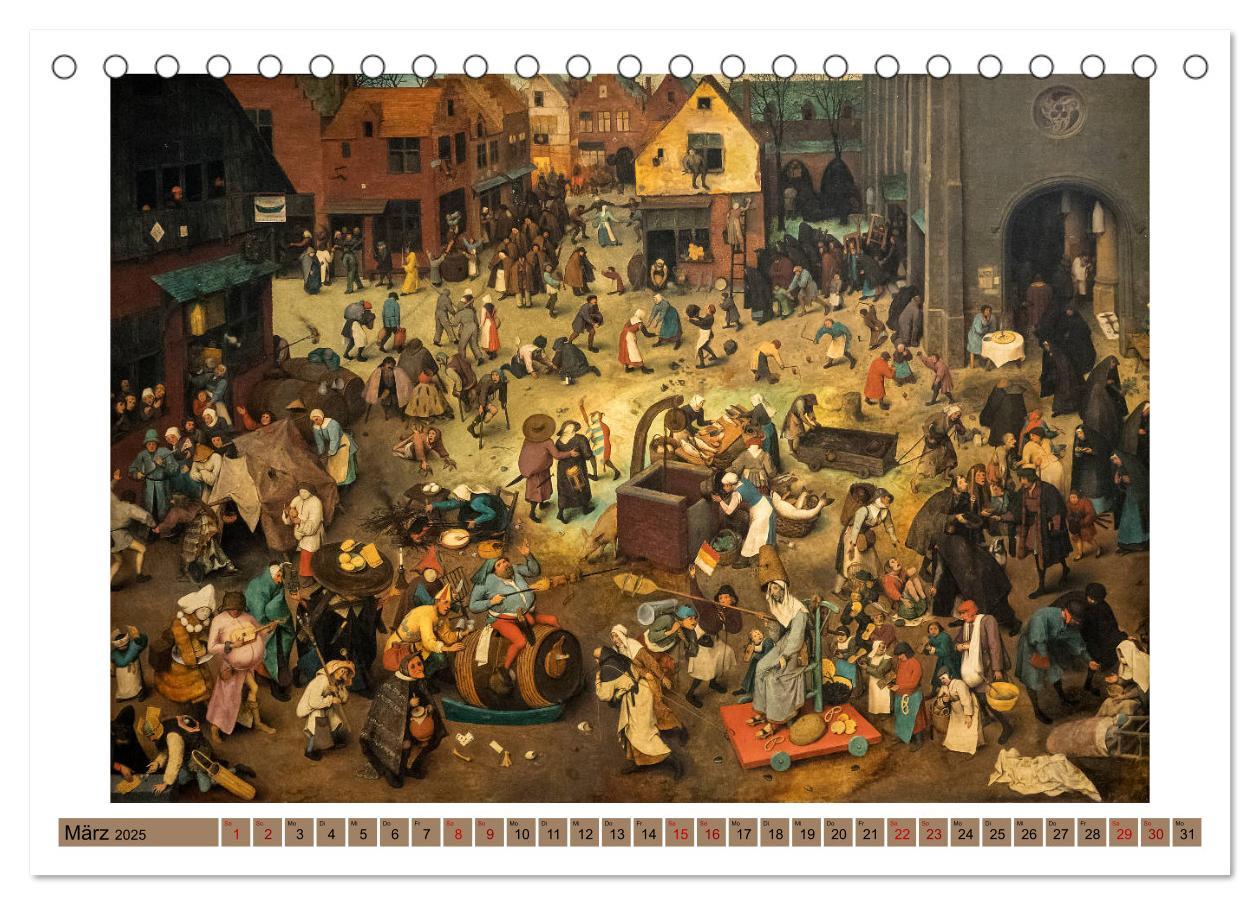 Bild: 9783435304189 | Pieter Bruegel d.Ä. (Tischkalender 2025 DIN A5 quer), CALVENDO...