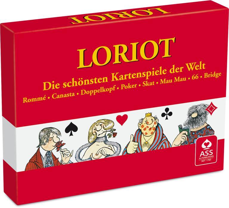 Cover: 4042677710079 | Loriot Rommé | Spielkartenfabrik Altenburg GmbH | Spiel | Brettspiel