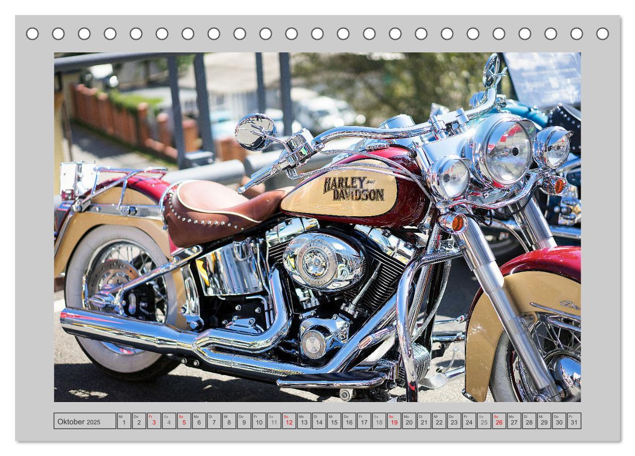 Bild: 9783383948992 | Vintage Bikes. Traumhafte Motorrad-Oldies (Tischkalender 2025 DIN...