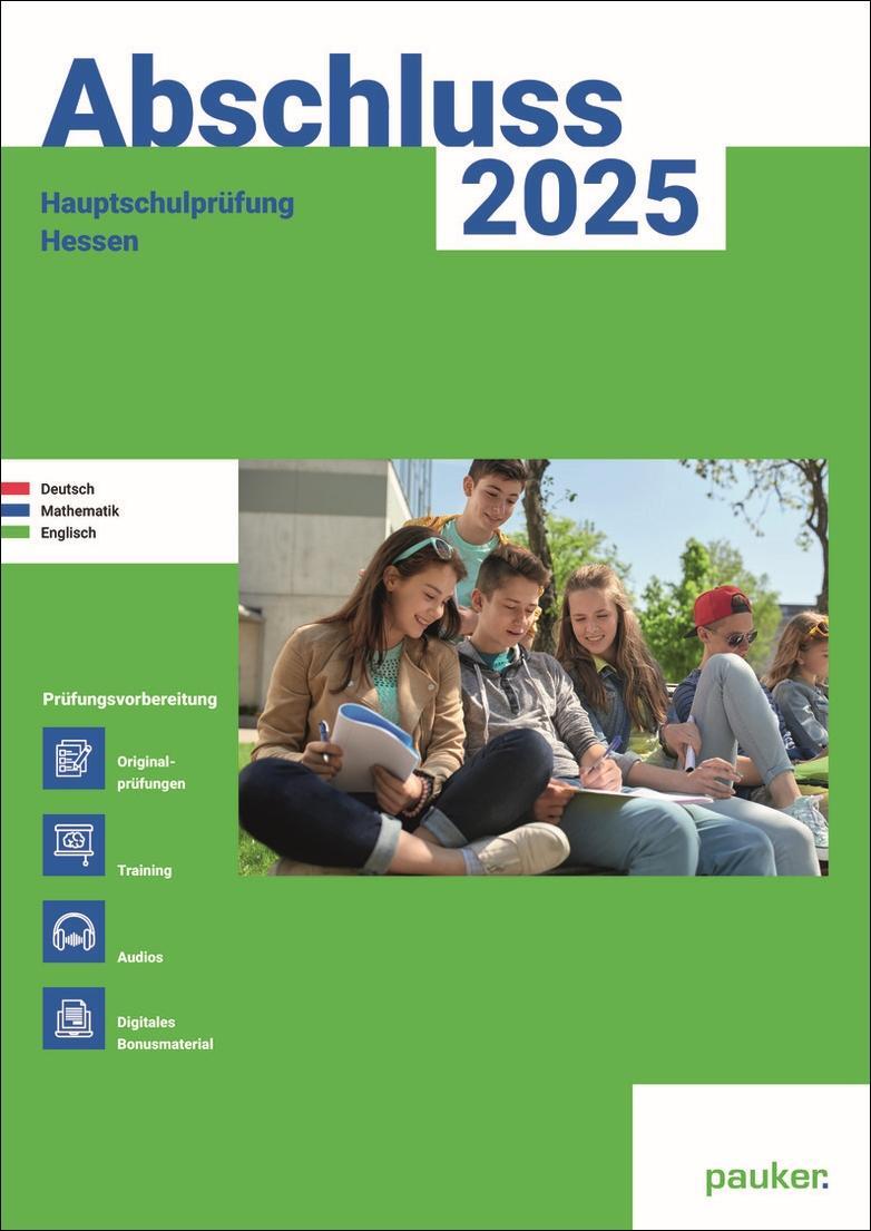 Cover: 9783889978974 | Abschluss 2025 - Hauptschulprüfung Hessen - Aufgabenband -...